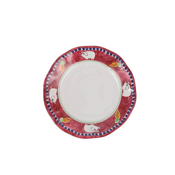 Melamine Campagna Porco Salad Plate