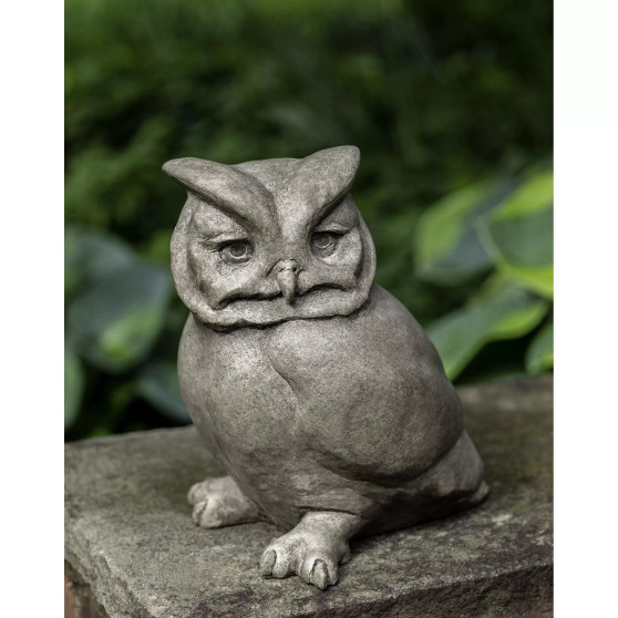 Hoot Owl Garden Statue