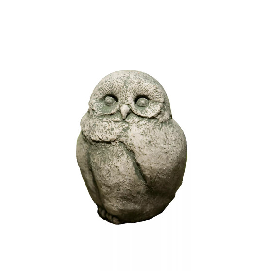 Baby Barn Owl Garden Statue