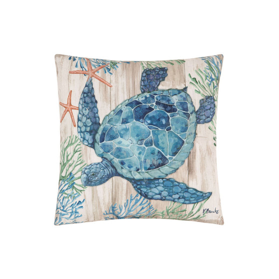 C F Home ClearWater Sealife Indoor/Outdoor Pillow