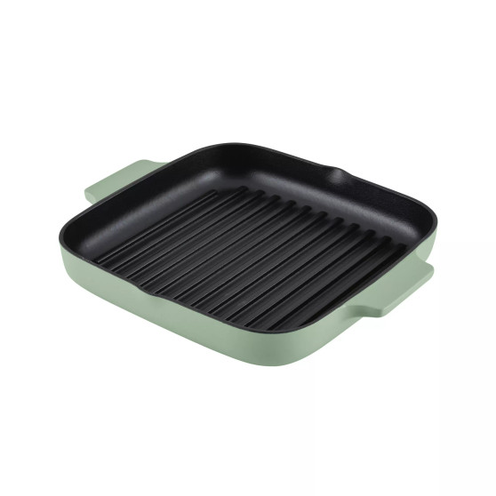Enameled Cast Iron, 11" Square Grill Roasting Pan