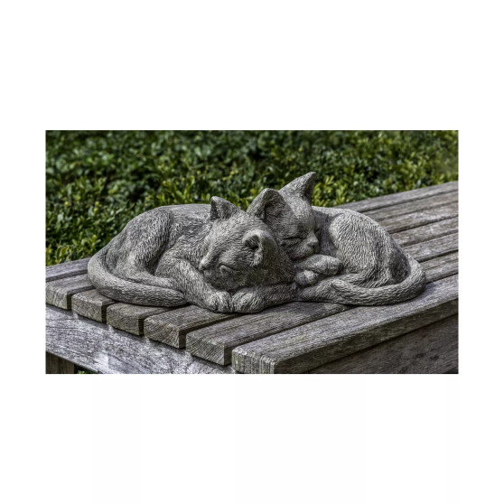 Nap Time Kittens Garden Statue