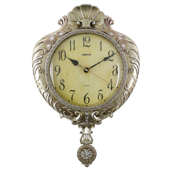 Shell Shaped Wall Clock
