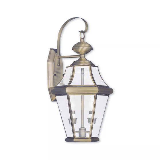 CLOSEOUT!   Georgetown 2-Light Outdoor Wall Lantern
