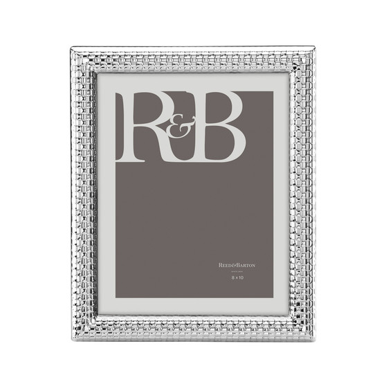Watchband Silver Photo Frame, 8" x 10"