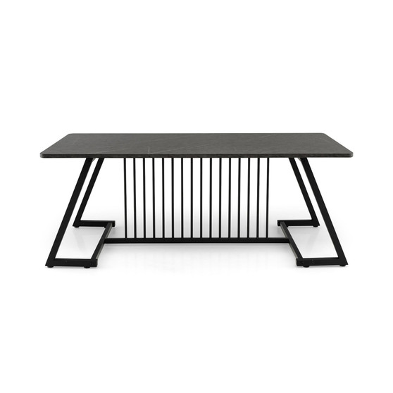 Modern Coffee Table 48 Stylish End Table W/Spacious Tabletop