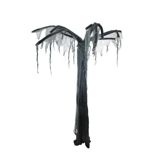 Spooky Standing Ghost Tree Halloween Decoration, 7.5'