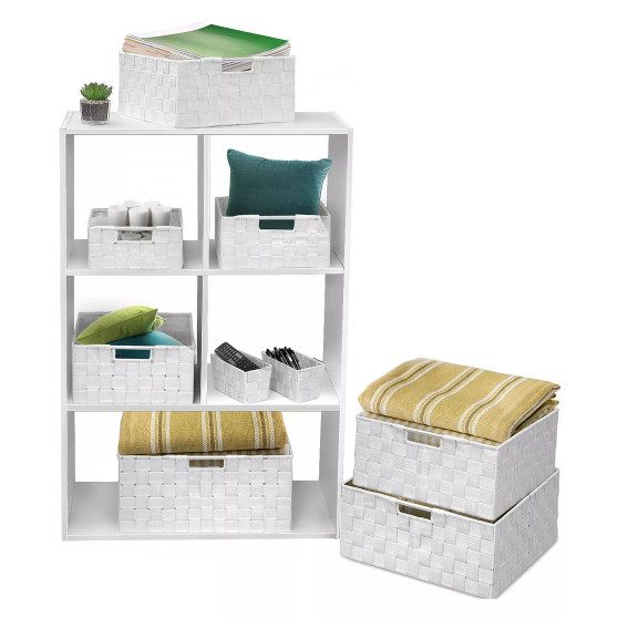 9 Piece Woven Basket Set