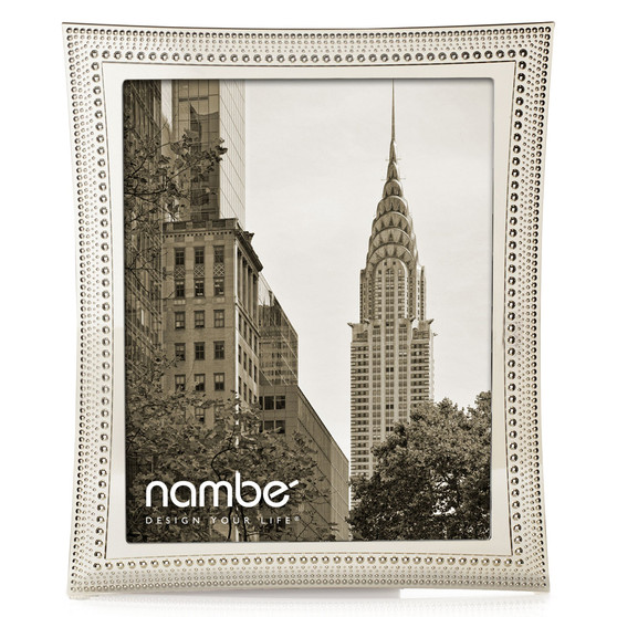 Nambe Beaded 8" x 10" Frame