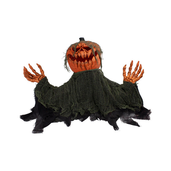 Animated Pumpkin Halloween Decoration, 30"