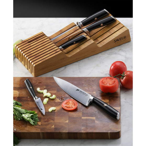 Voyage Series Forged German Steel 7-Pc. Knife Set
