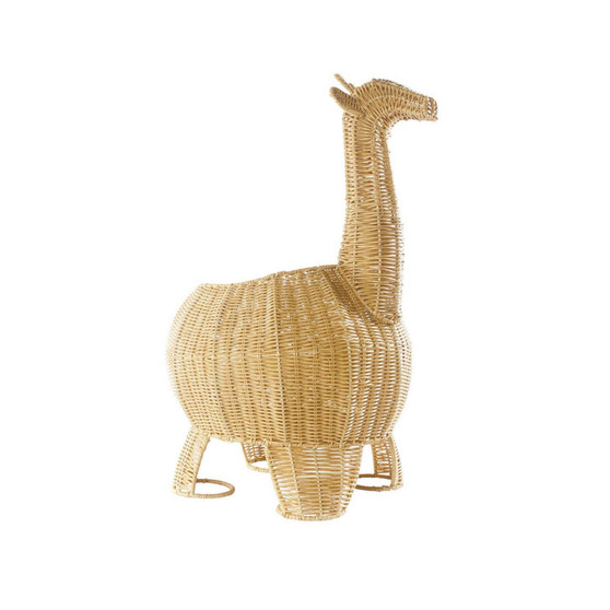 Giraffe Washable Wicker Floor Basket