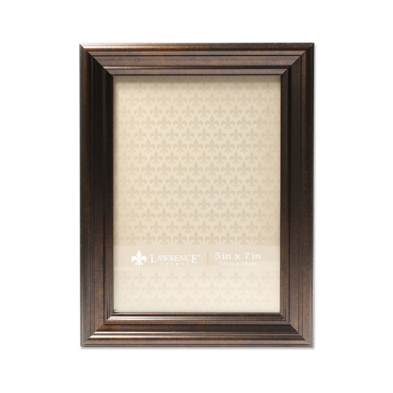 Classic Detailed Oil Rubbed Bronze Picture Frame - 5" x 7"