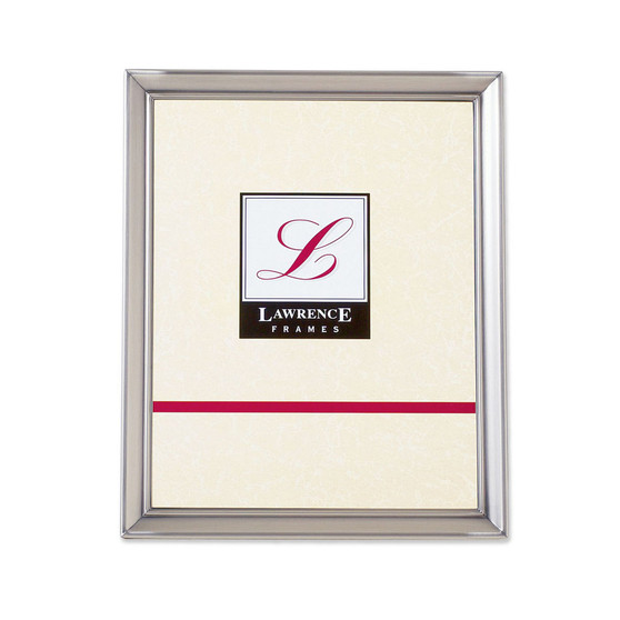 Brushed Pewter Metal Picture Frame - 8" x 10"