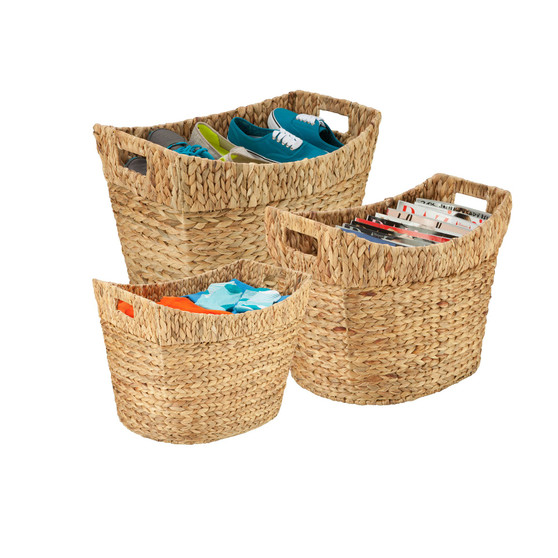 3-Pc. Tall Natural Baskets