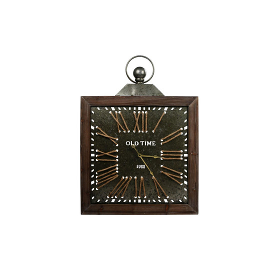Antique Epoch Metal Wall Clock