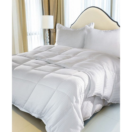 Striped Down Alternative Comforter, Twin/Twin XL
