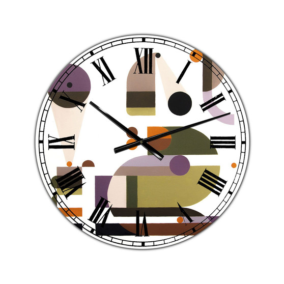 Emergency Call Oversized Mid-Century Wall Clock - 36" x 28" x 1"