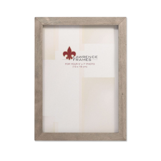 Gray Wood Picture Frame - Gallery Collection - 5" x 7"