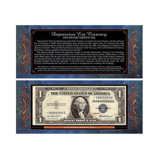 Depression Era Currency