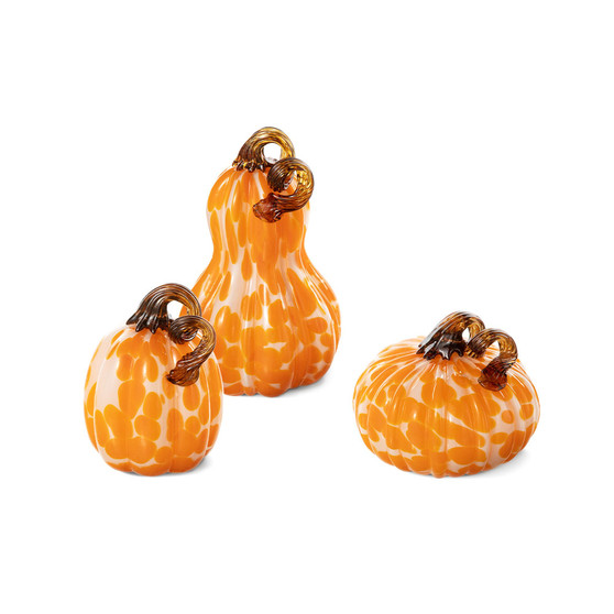 Pumpkin Gourd Set, 3 Piece