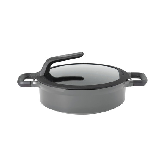 Gem Collection Nonstick 2.7-Qt. Covered 2-Handled Saute Pan
