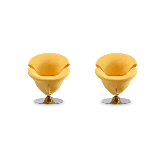 Tulip Swivel Accent Chair, Set of 2
