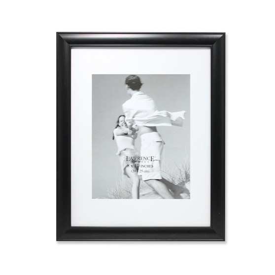 Black Gallery Frame Matted To 8x10 - 11" x 14"