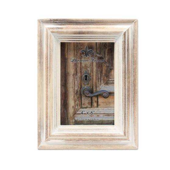 White Wash Maple Picture Frame - 4" x 6"
