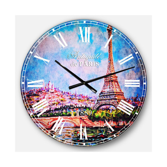 Photography Oversized Round Metal Wall Clock