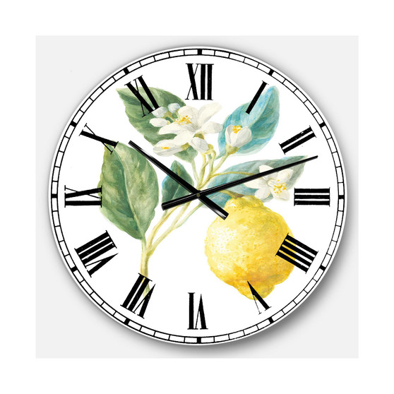Cabin and Lodge Oversized Metal Wall Clock