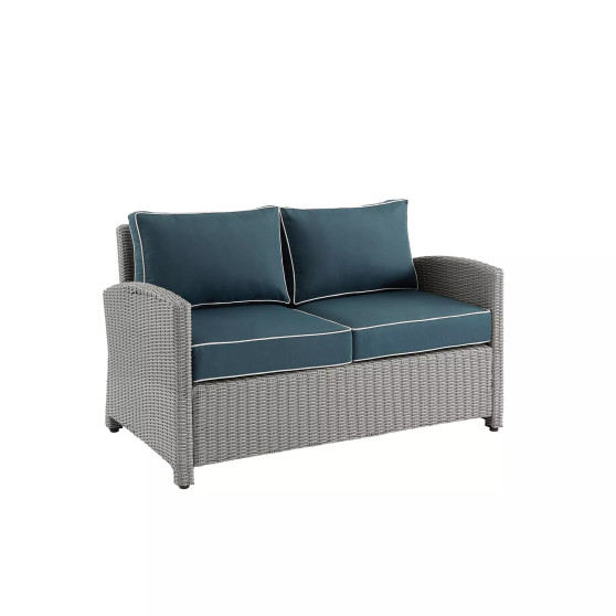 Bradenton Outdoor Wicker Loveseat