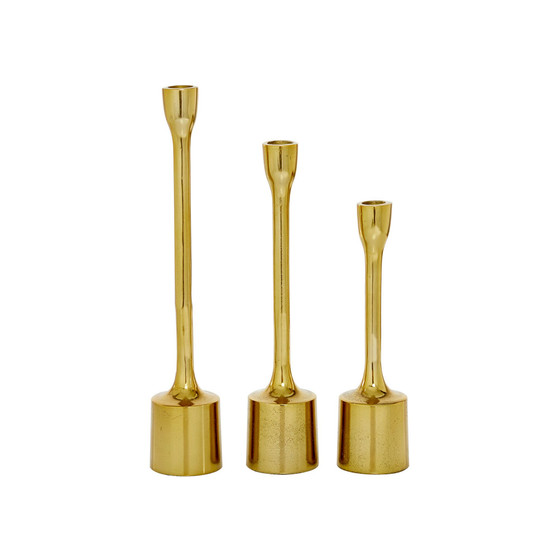 by Cosmopolitan Candle Holder, Set of 3