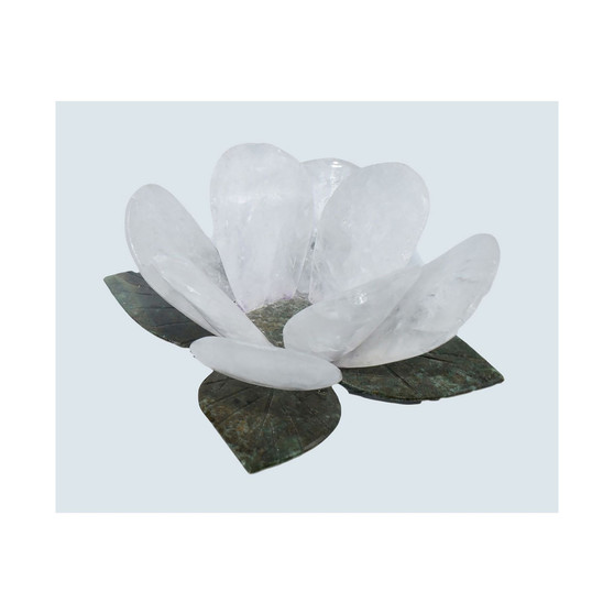 - Natural Flower Votive Candle Holder