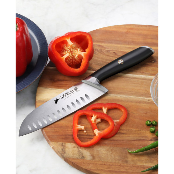 Voyage Series 7" Forged German Steel Santoku Knife
