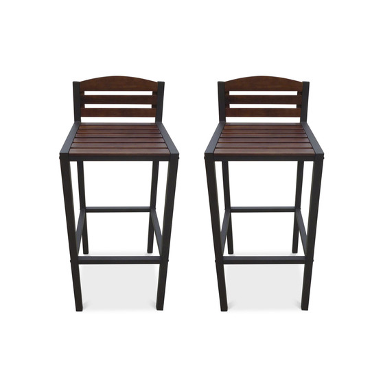 Parlen Outdoor Bar Stool (Set Of 2)