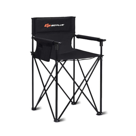 Portable 38'' Oversized High Outdoor Beach Chair