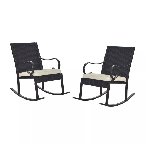 Harmony Outdoor Rocking Chair (Set of 2)