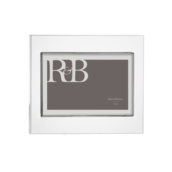 Addison Silver-Plated Photo Frame, 4" x 6"