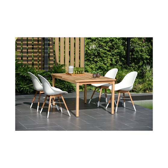 5 Piece Patio Dining Set Rectangular