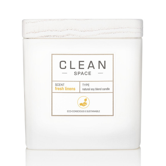 Fresh Linens Candle, 8-oz.