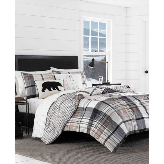 Normandy Plaid Comforter Set, Twin