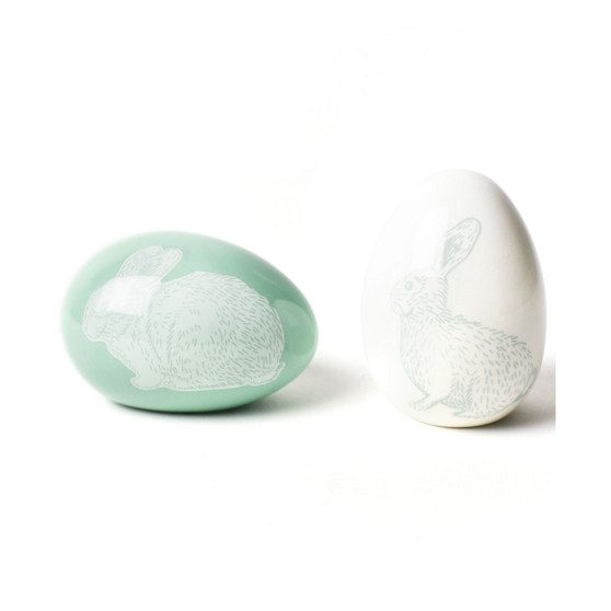 by Laura Johnson Speckled Eggs Sage Set/ 2