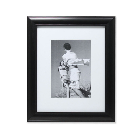 Black Gallery Frame Matted To 5" x 7" - 8" x 10"
