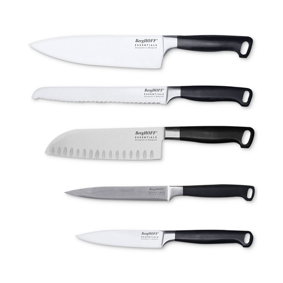 Essentials Gourmet Stainless Steel 5-Pc. Cutlery Set