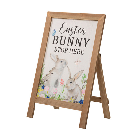 24"H Easter Wooden Porch Sign / Standing Décor
