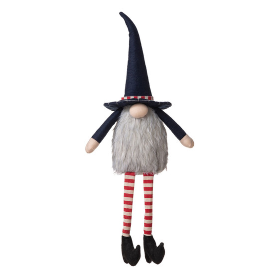 Patriotic Gnome Sitter Decor