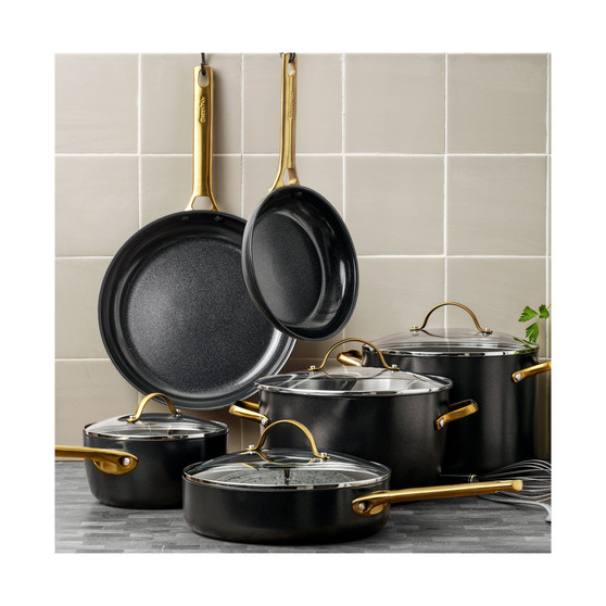 Padova Reserve Healthy Ceramic Nonstick Cookware Set, 10 Piece