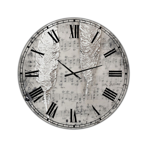 Heaven Sent Oversized Cottage Wall Clock - 36 x 36