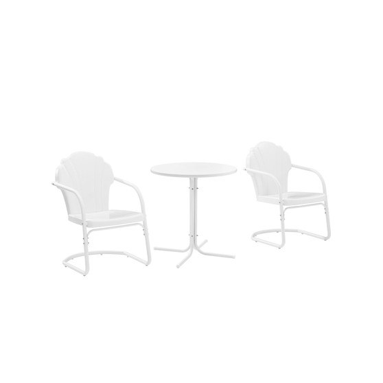 Tulip 3 Piece Outdoor Bistro Set